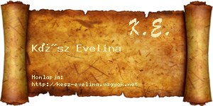 Kész Evelina névjegykártya
